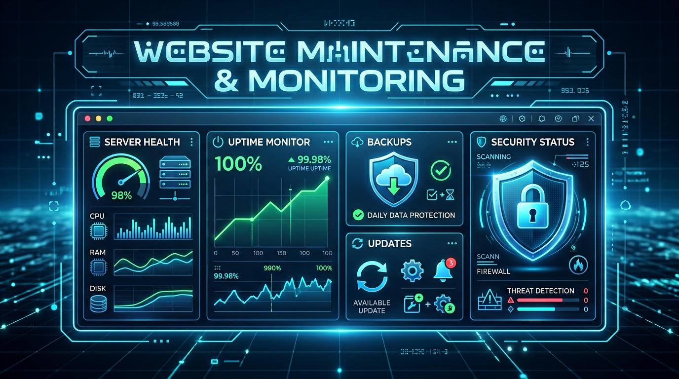 Website maintenance